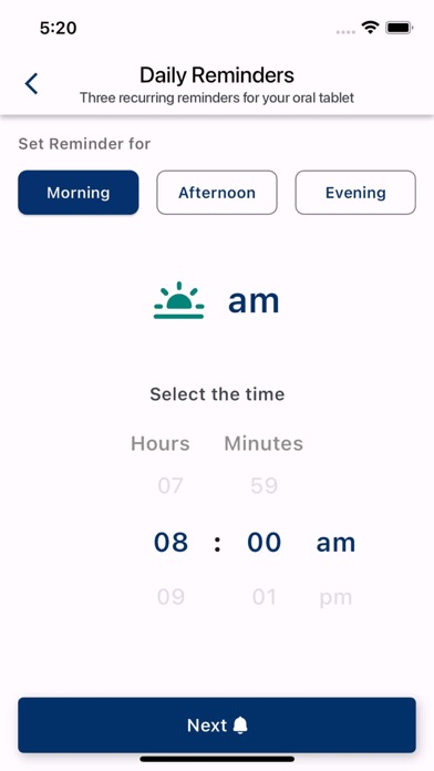 Alexion PNH Medication Tool Screenshot