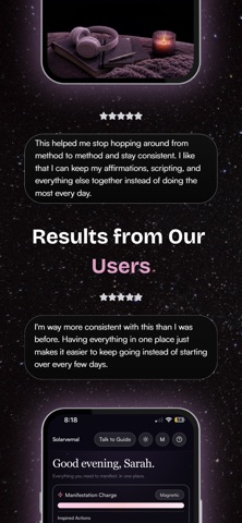 Solarvernal: Manifestation App screenshot