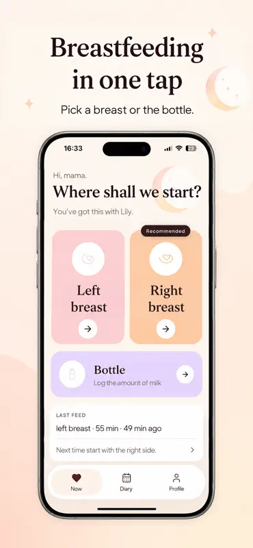 Breastfeeding Timer & Tracker screenshot 2 of 4