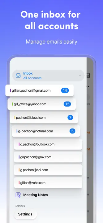Spark Mailのスクリーンショット（3/10）