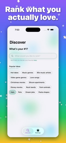 PopularRank iPhone screenshot