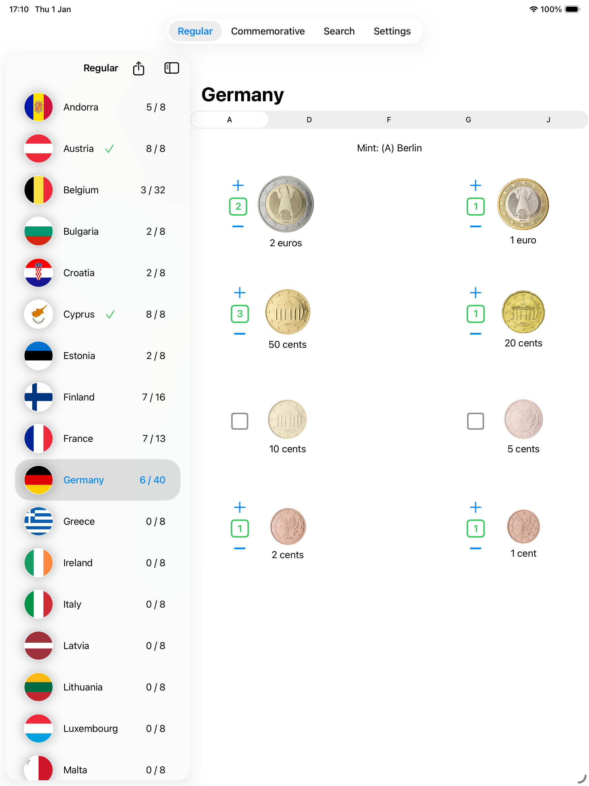 EU Coins
