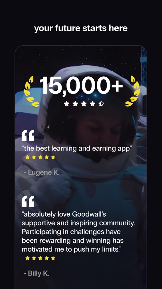 #9. Goodwall - Learn & Earn (iOS) 由: Goodwall SA