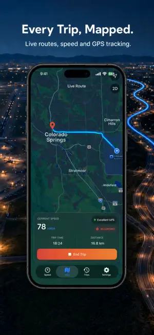 Speedometer: GPS Speedometer screenshot 2