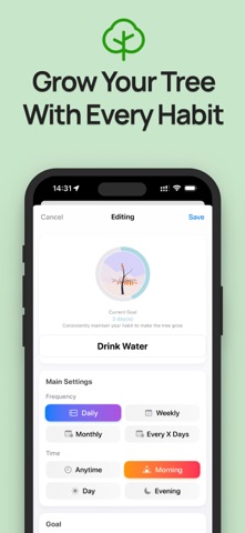 Routine Habit Tracker App screenshot