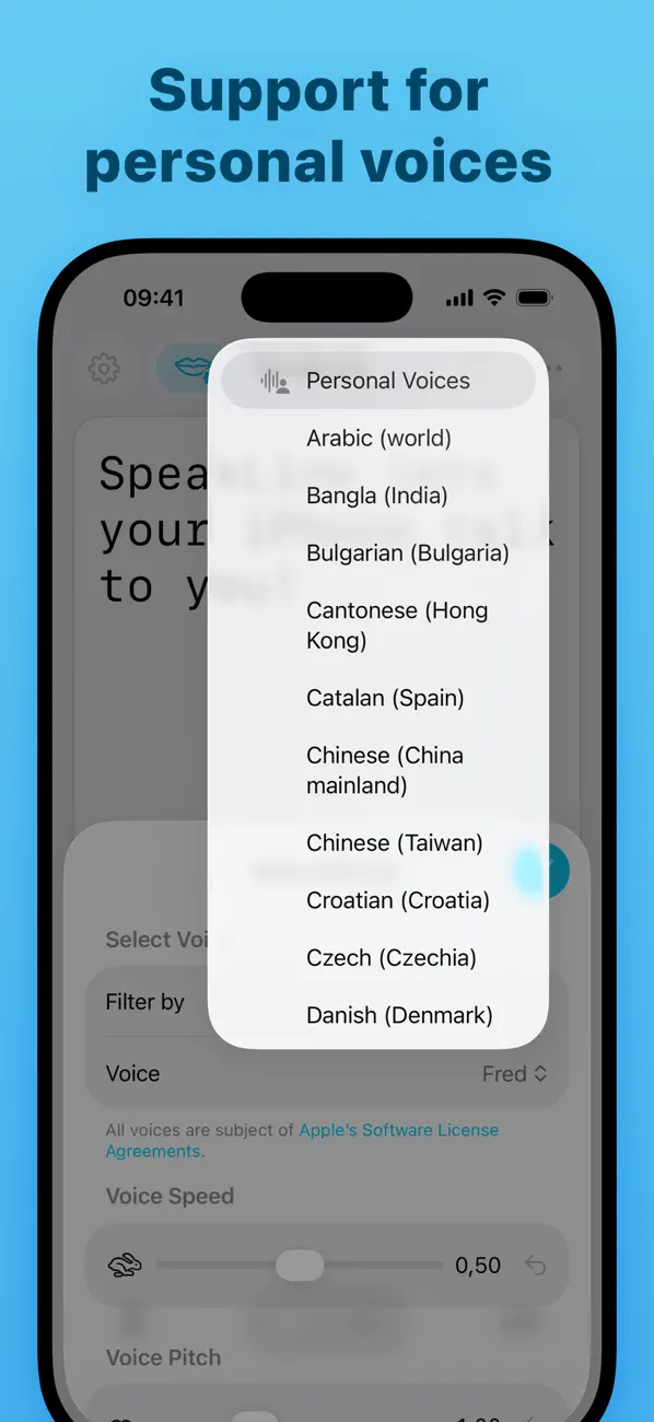 #5. SpeakLine – Text to Speech (iOS) By: Alexander Kaessner