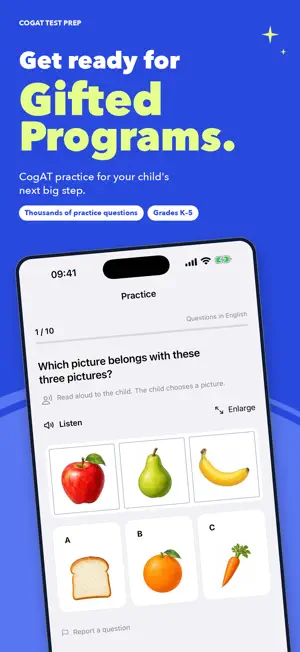 CogAT Test Prep screenshot 1