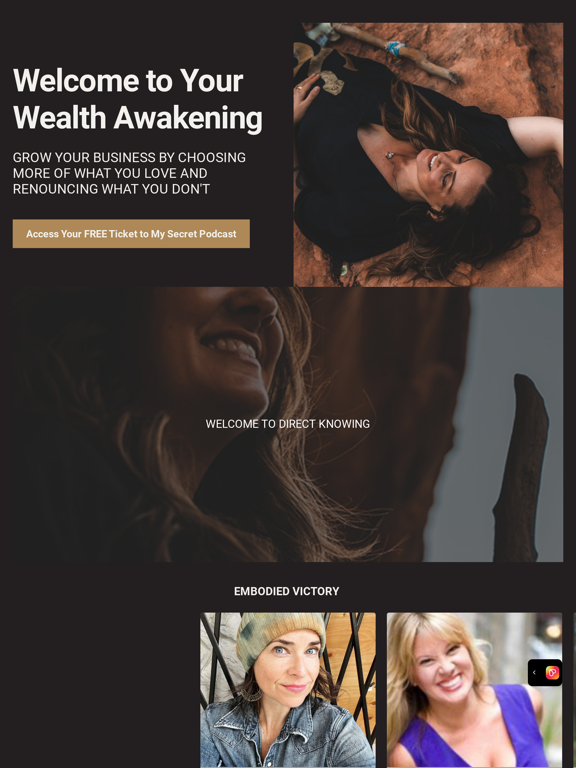 Direct Knowing app screenshot 2