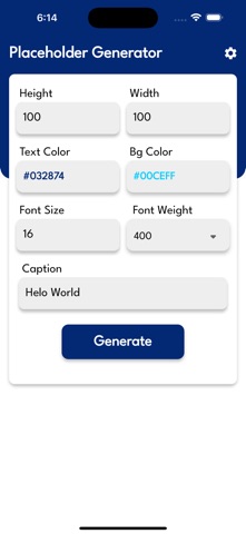 Image Placeholder Generator screenshot