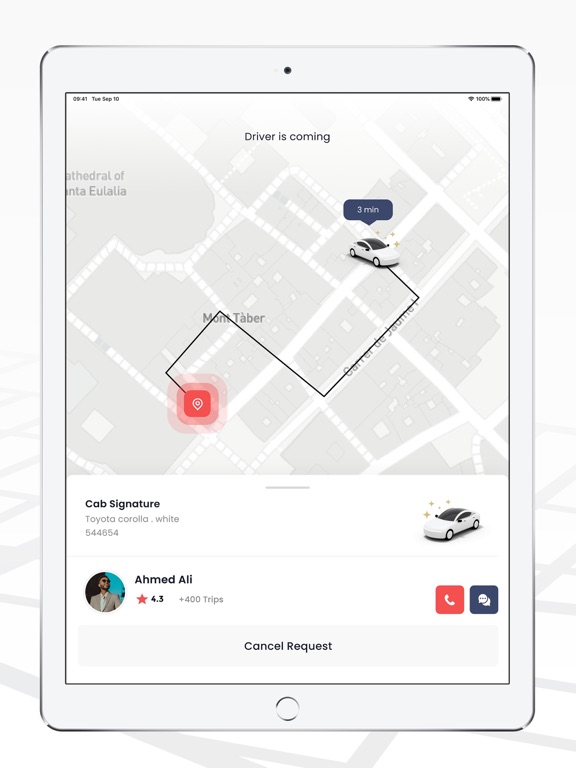 cab-كاب iPad screenshot 4 - Business app