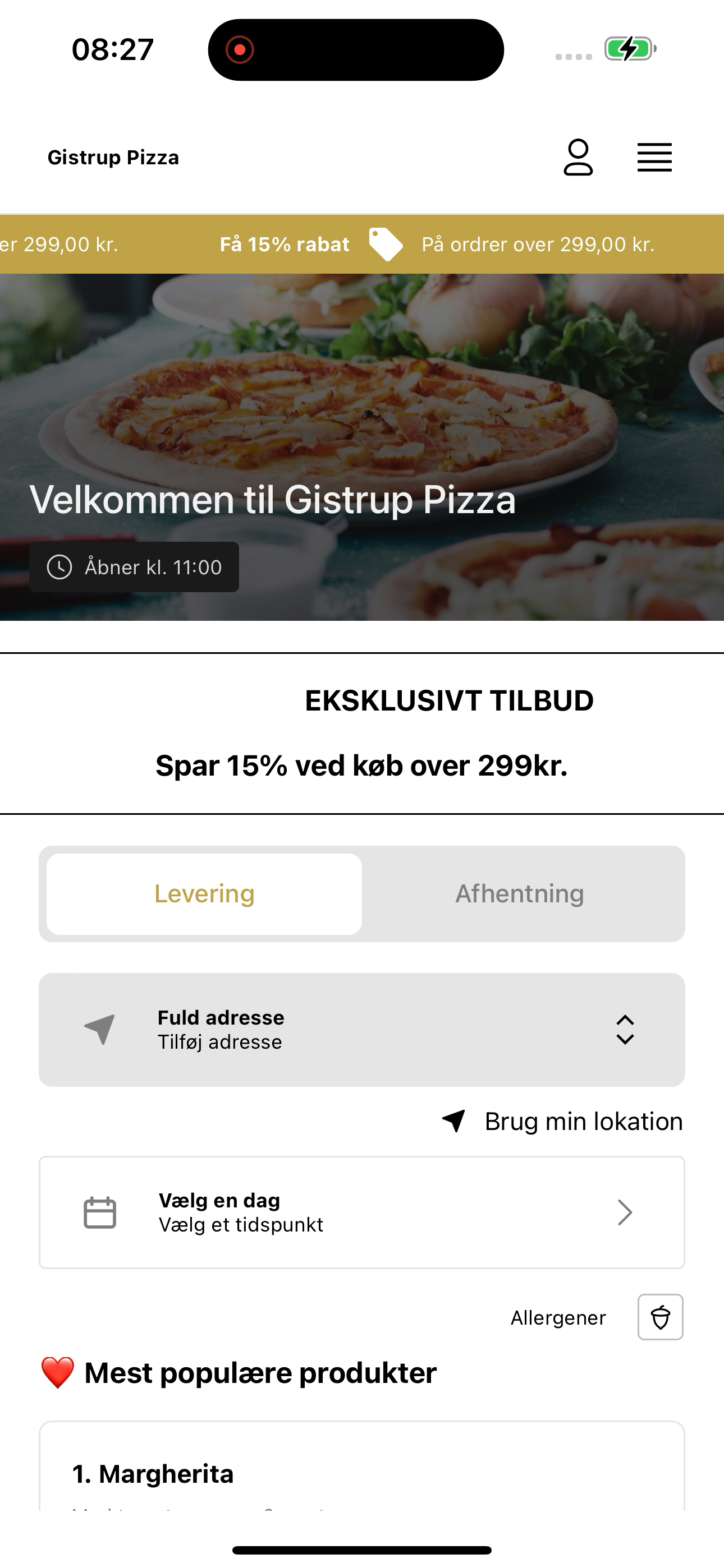 Gistrup Pizza screenshot 6