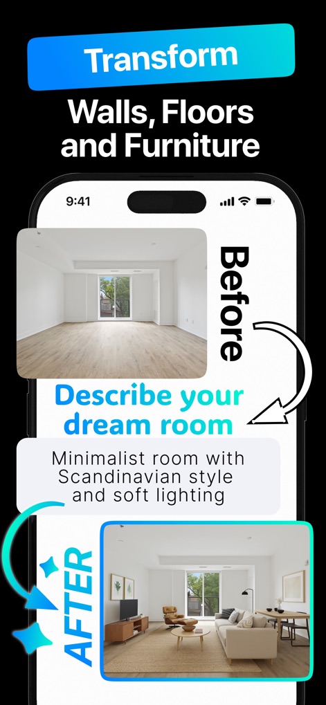 AI Interior Design - Designly - Graphics & Design App | MWM