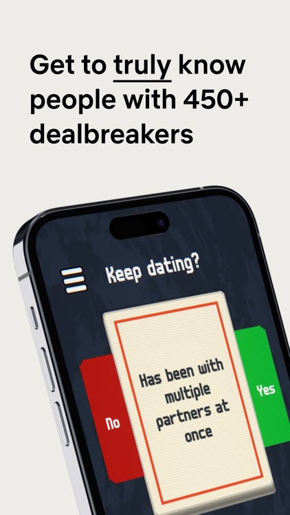 Dealbreaker Dating Game