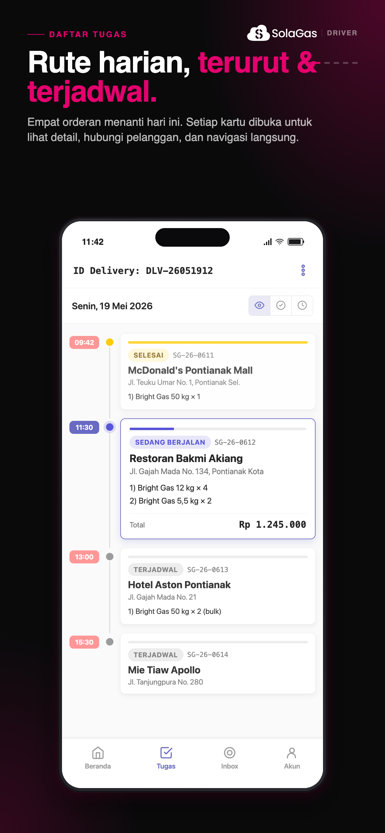 SolaGas Driver screenshot 3