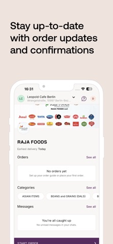 Raja Foods App Screenshot 2 of 4