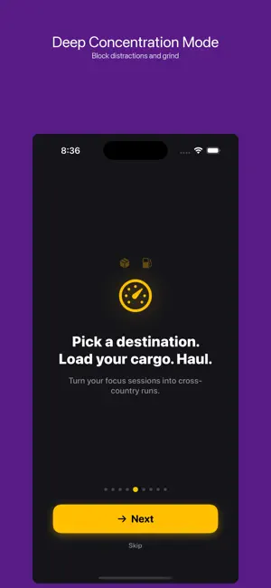 HaulFocus: Pomodoro Timer screenshot 2