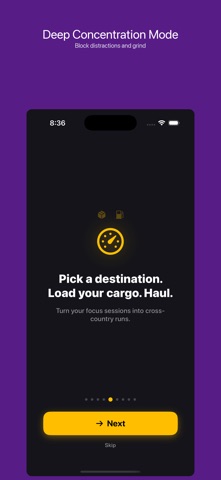 HaulFocus: Pomodoro Timer Screenshot 2 of 5