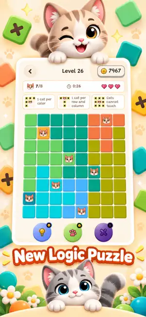 Nine Lives: Cat Sudoku Puzzle screenshot 2
