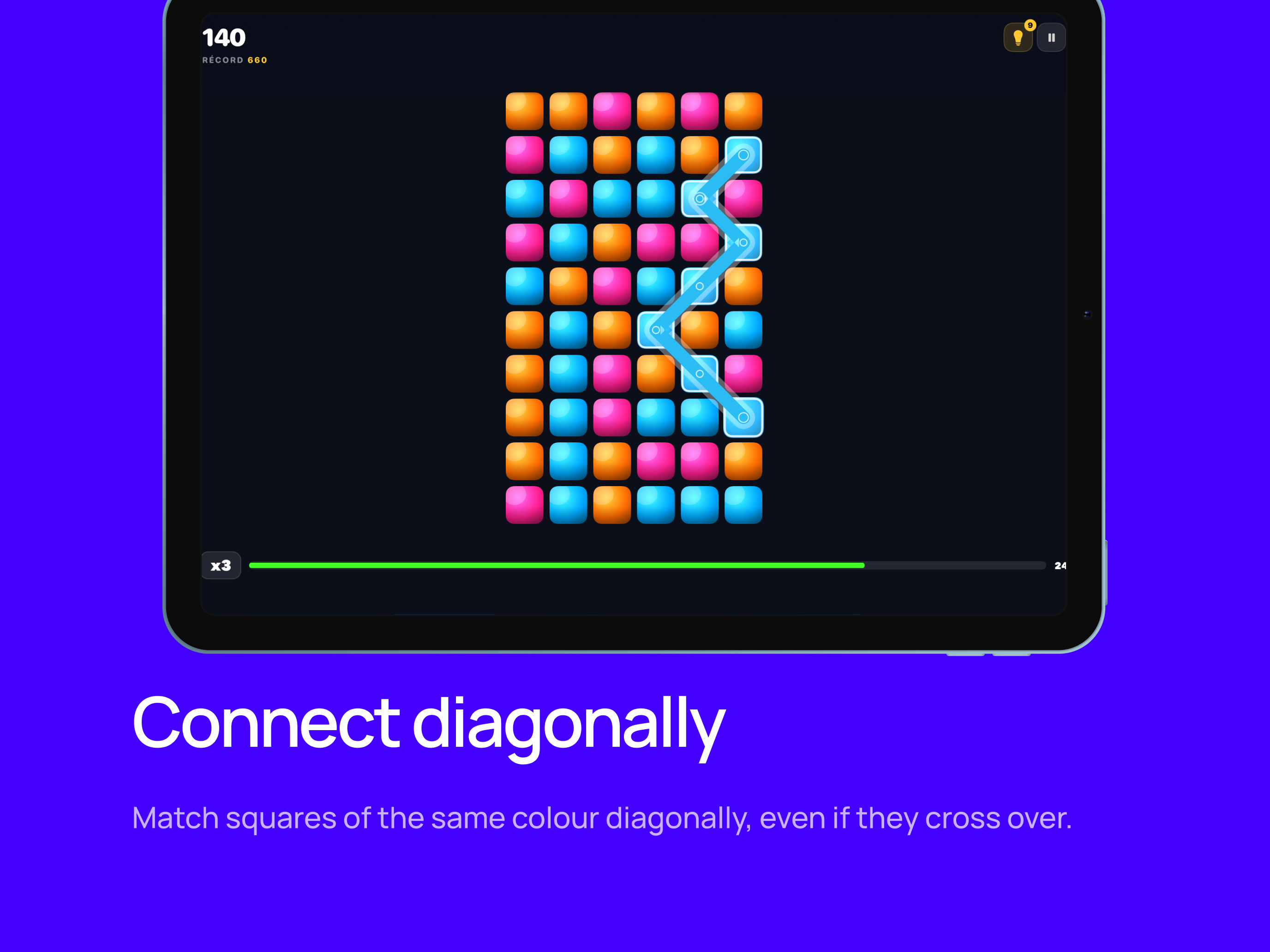 Slant - Connect tiles