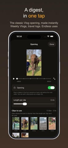 Reelo - Vertical Vlog Editor Screenshot 5 of 6