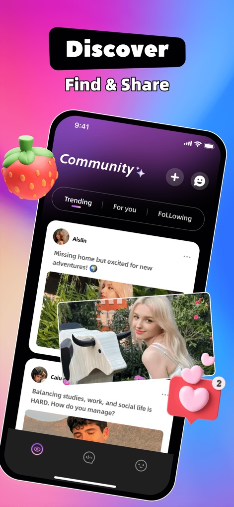 FliV：Meet & Video Chat - fliv-app-community-discover-screen
