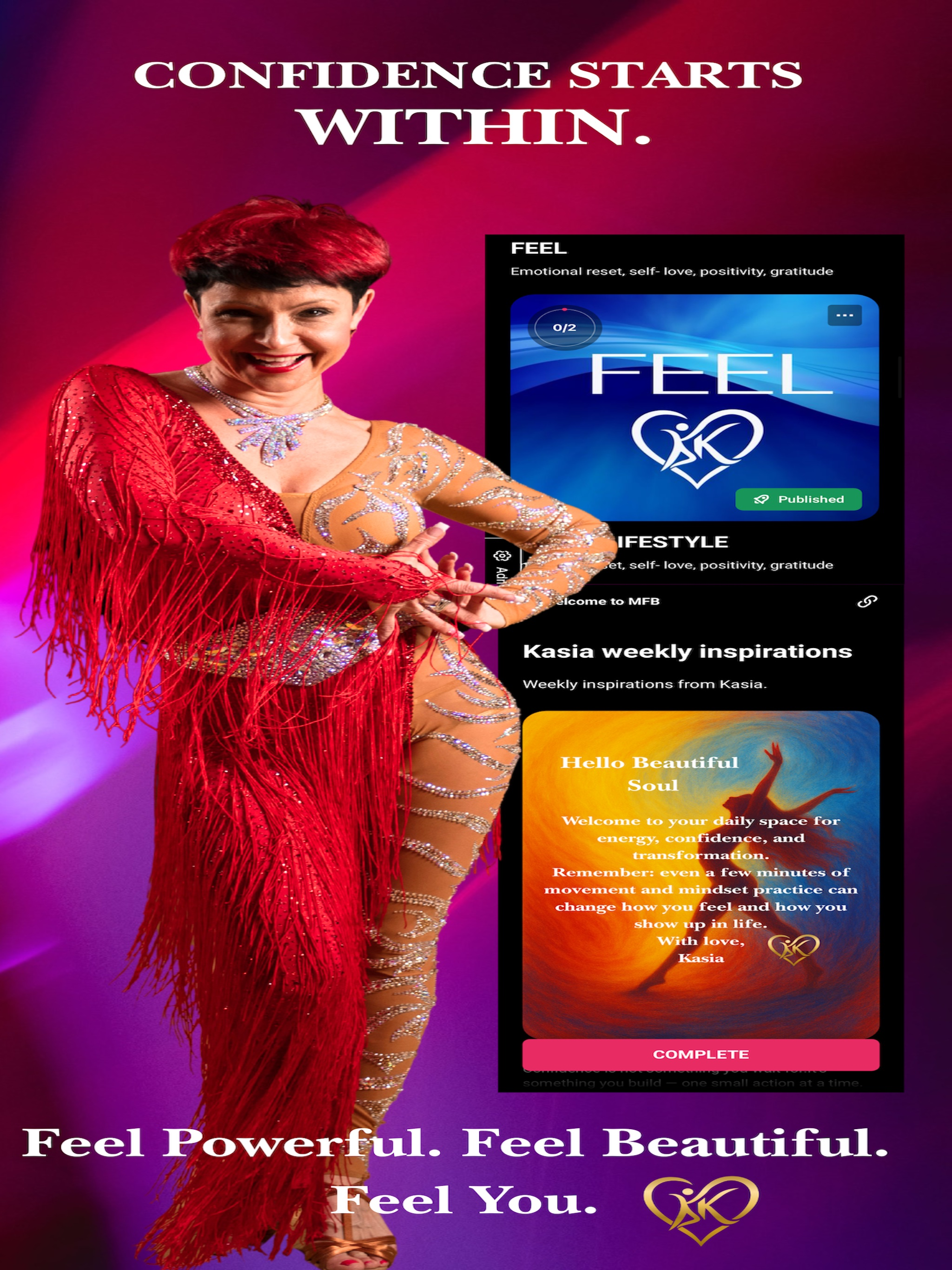 Move Feel Be: Confidence