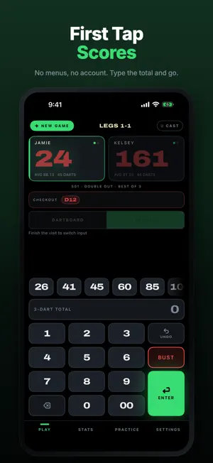 Darts Scorer & Dart Scoreboard screenshot 4