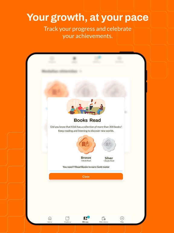 Kibit: Audio Books For Stories iPad screenshot 5 - Education app