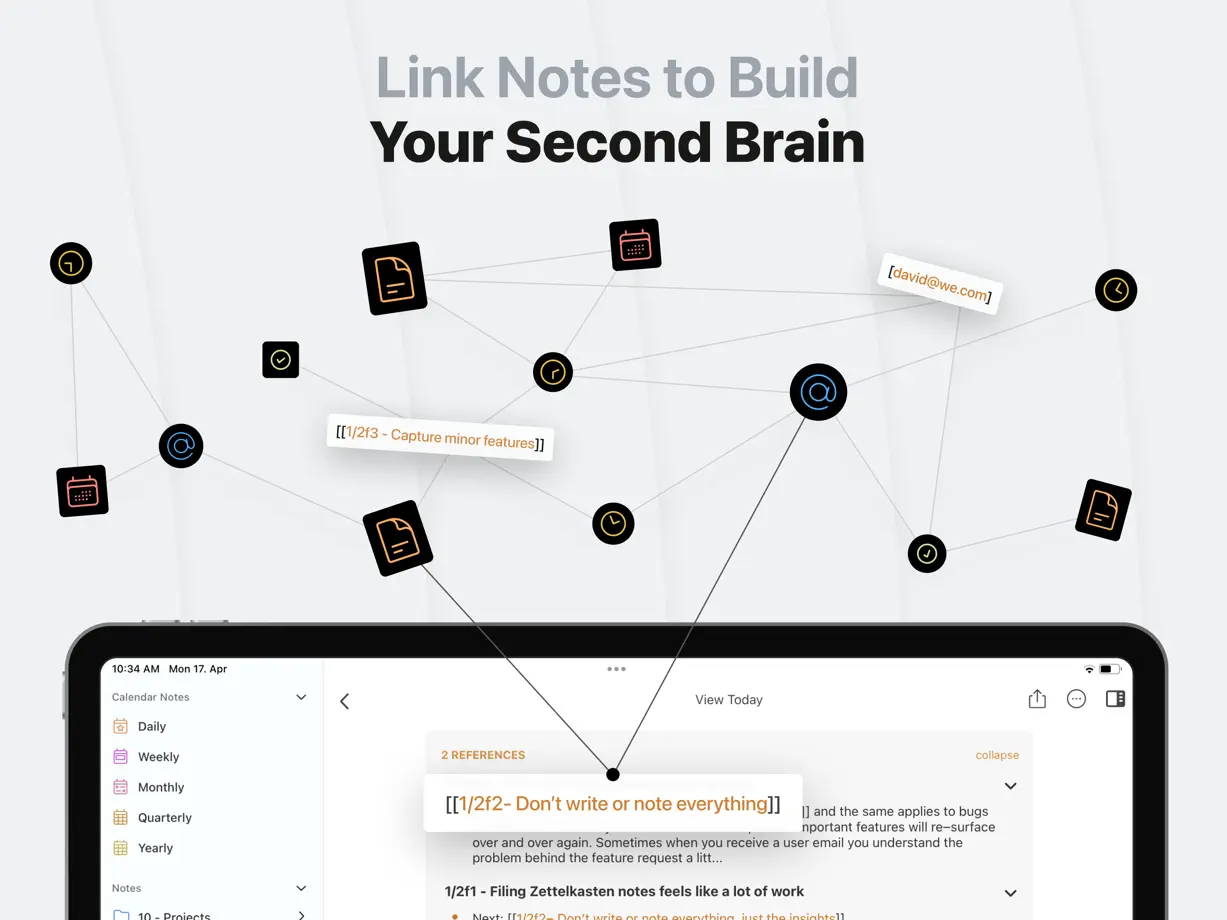 NotePlan iPad screenshot 5