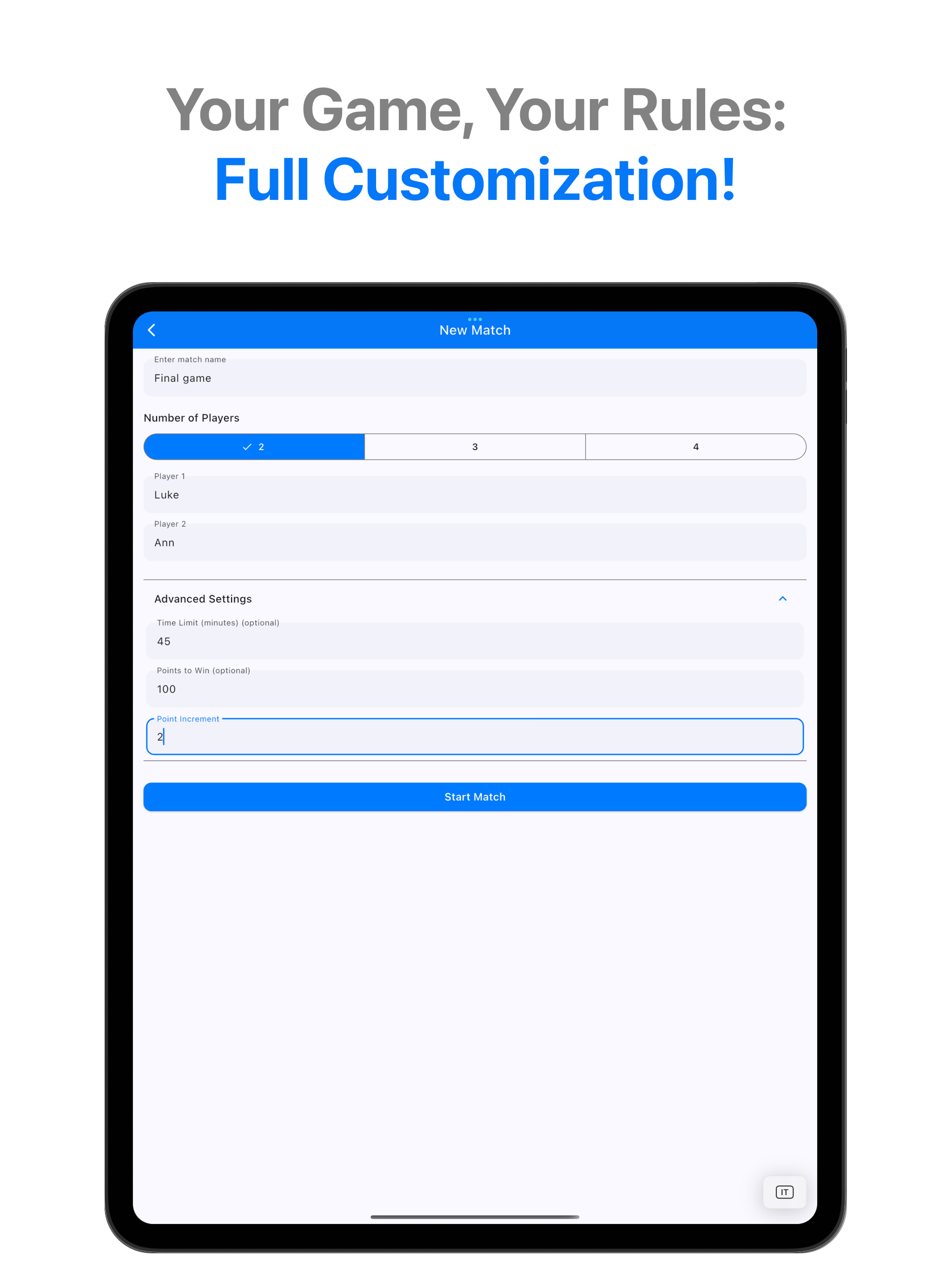 Scoreboard: The Points App screenshot 7