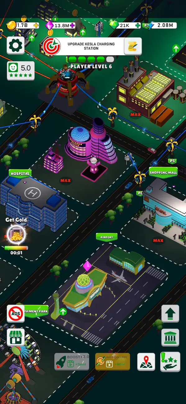 Screenshot #3 pour Electric City 3D
