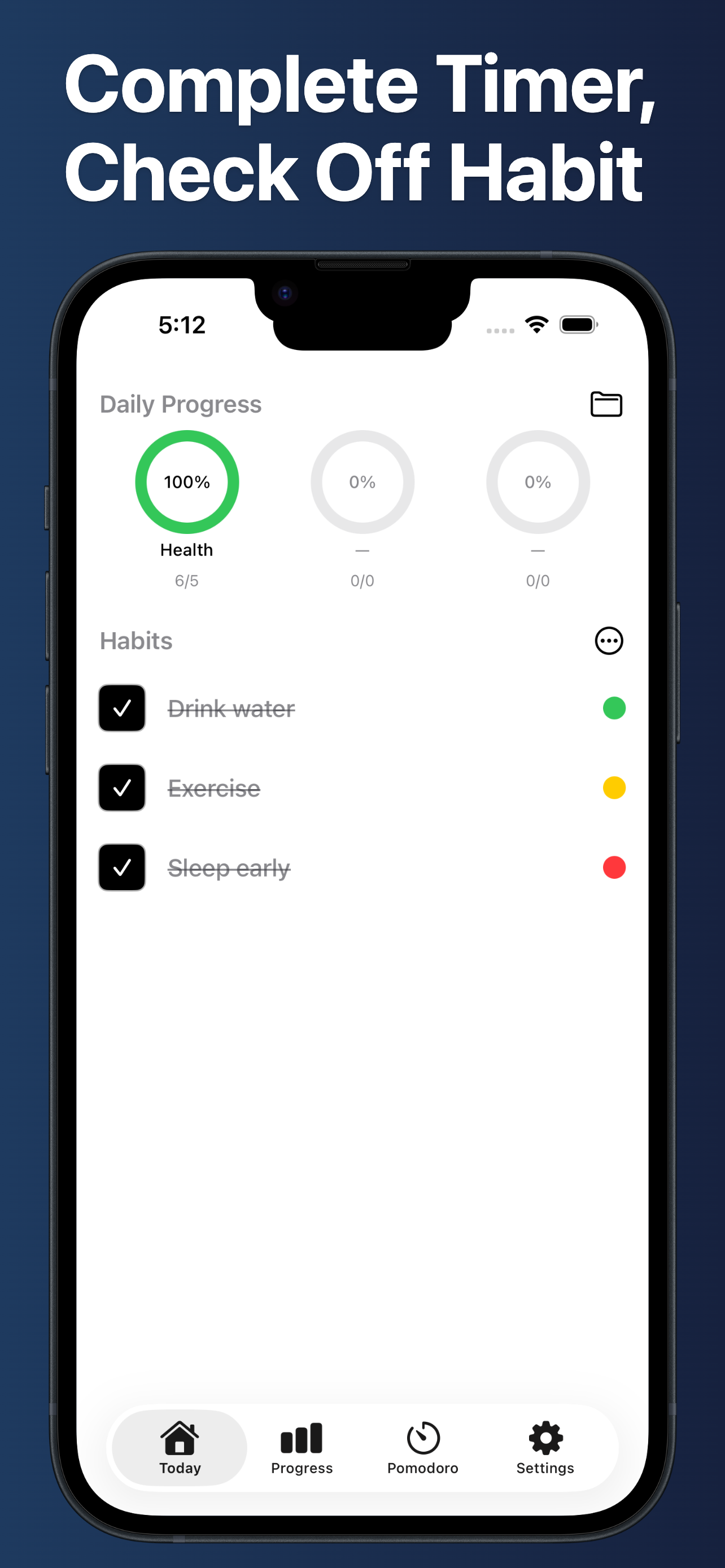 Focus Habit - Simple Tracker