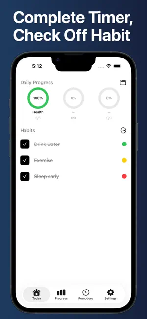 Focus Habit - Simple Tracker screenshot 3