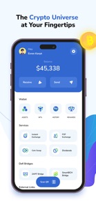 Zapit: Crypto Wallet & P2P screenshot #1 for iPhone