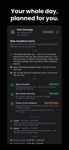 Park Wait Times: Ride Advisor Screenshot 1 of 10