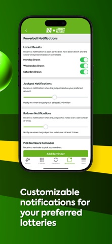 Virginia Lottery Numbers iPhone screenshot