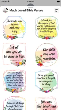 Much Loved Bible Verses iPhone image 2