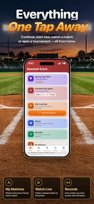 Baseball Score & Scoreboard screenshot 4