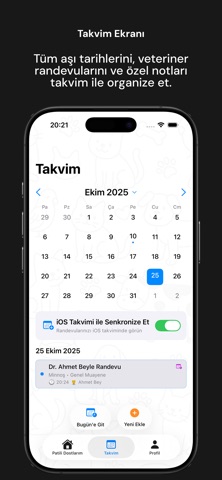 PetRoutine: Aşı Takip Asistanı screenshot