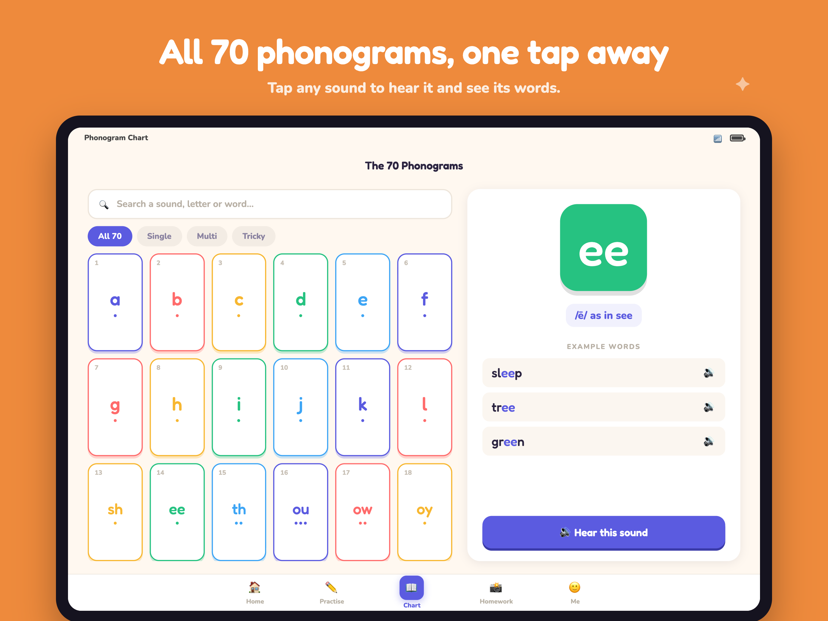 Phonogram Fun: Kids Spelling screenshot 15