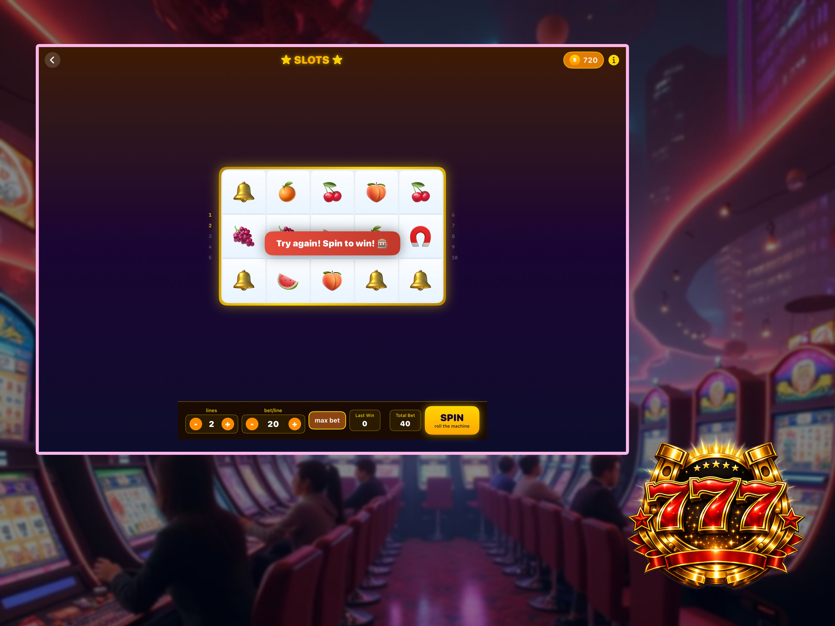 Classic SpinRing Slots screenshot 7