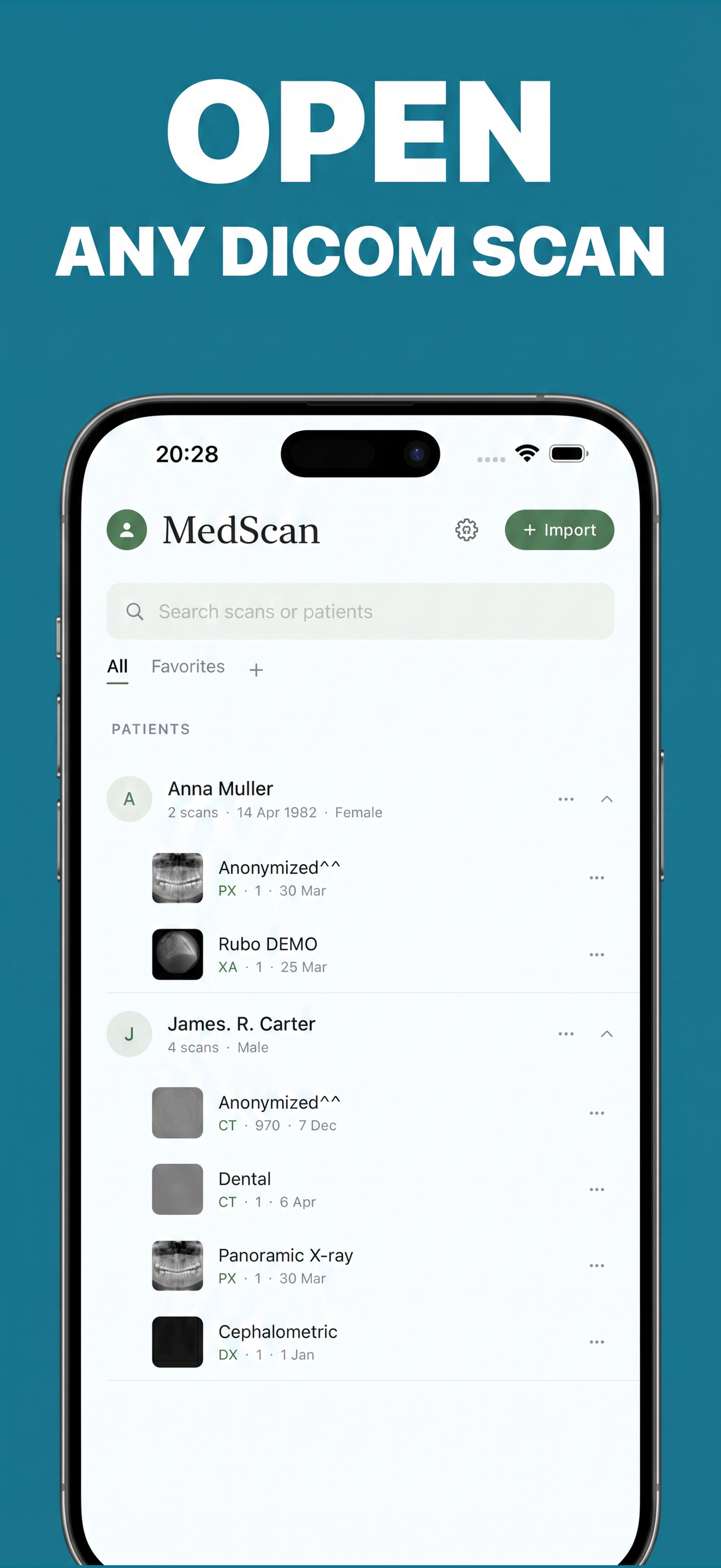 MedScan: DICOM CT & MRI Viewer