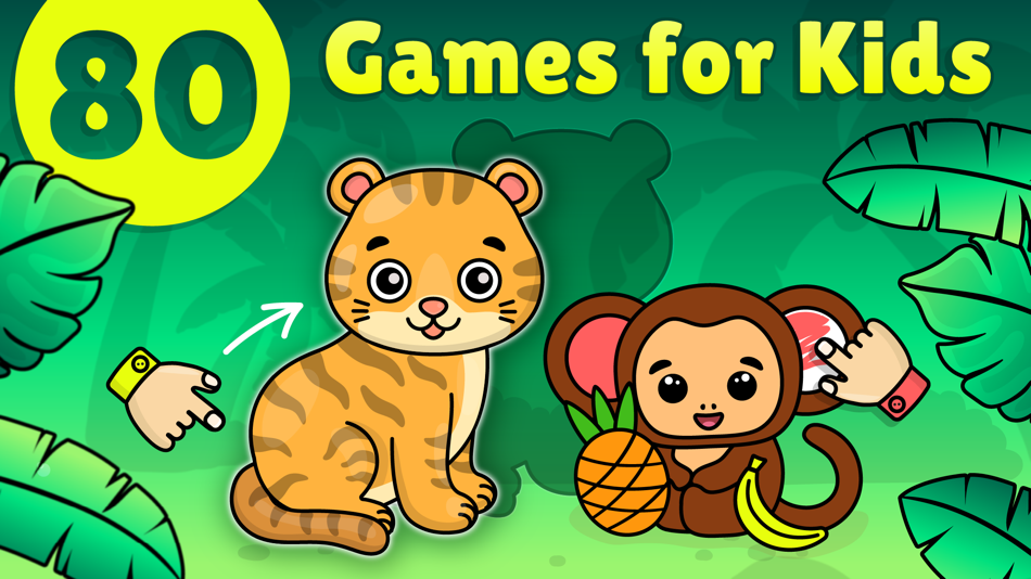 #1. Toddler Game for 2-4 Year Olds (iOS) By: Bimi Boo Kids Learning Games for Toddlers FZ LLC