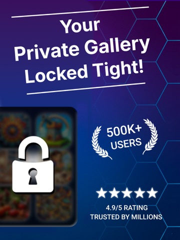 Private Photo Vault - Encrypt iPad screenshot