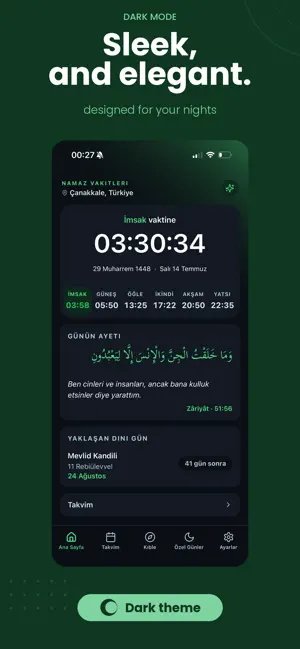 Namaz vakitleri - prayer screenshot 4