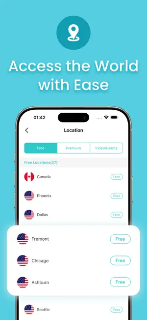 X-VPN: VPN Fast & Secure iPhone screenshot 3