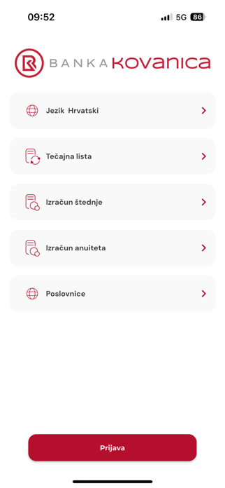 mKovanica Screenshot 1 of 3