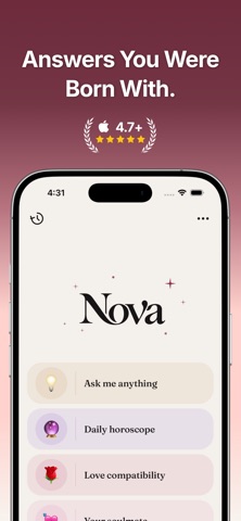 Nova - Life Advice & Astrology screenshot 1