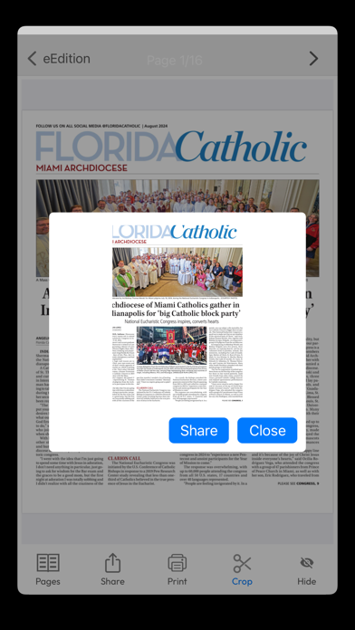 Florida Catholic News Screenshot