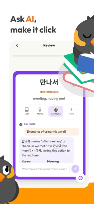 Mynago: Learn like a polyglot screenshot 4